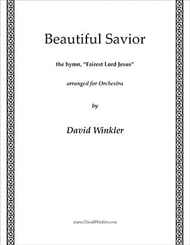 Beautiful Savior Orchestra sheet music cover Thumbnail